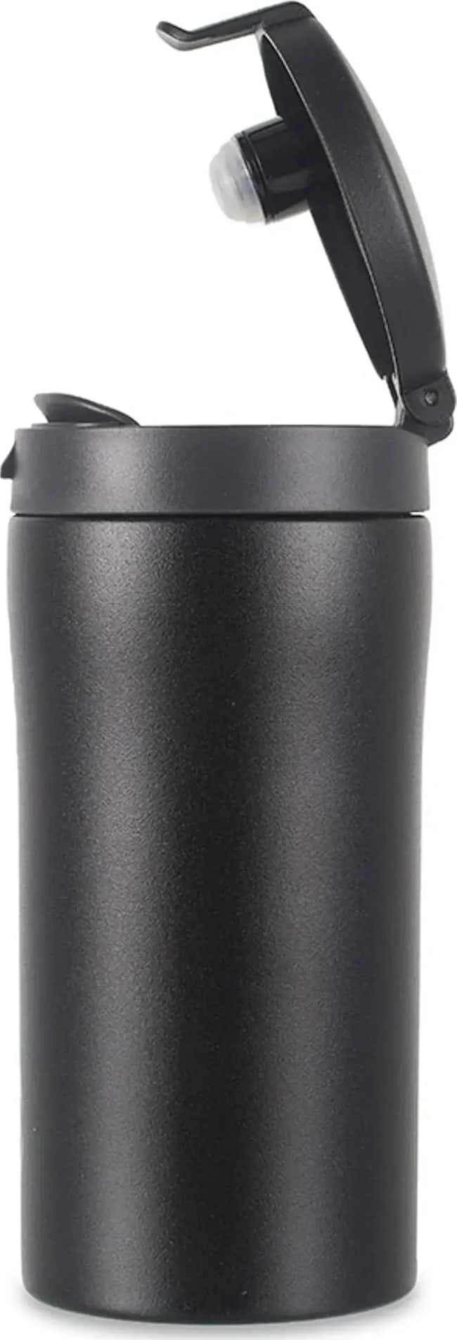 Термокухоль Lifeventure Flip-Top Thermal Mug, Чорний – фото 7