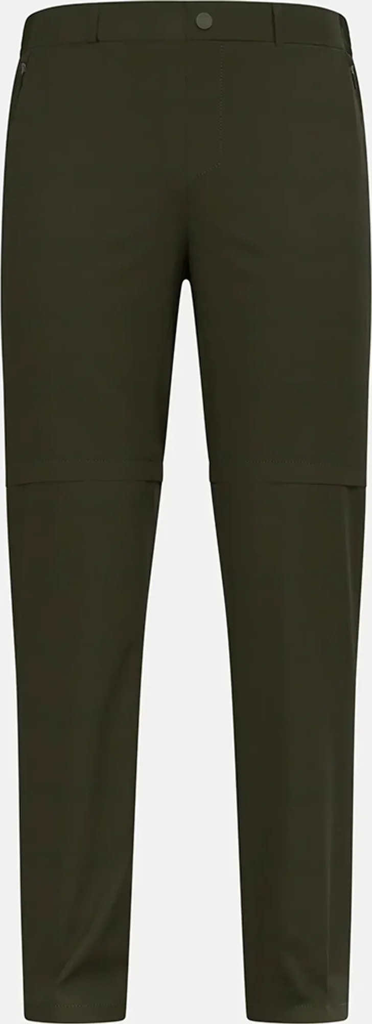 Брюки трекинговые мужские Odlo Ascent Light Zip-Off, Forest Night – фото 1