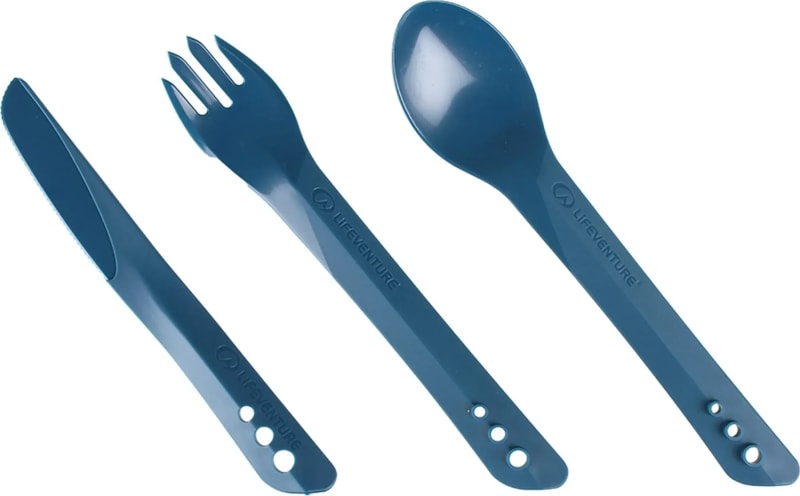 Набір столових приборів Lifeventure Ellipse Cutlery, Темно-синій – фото 1