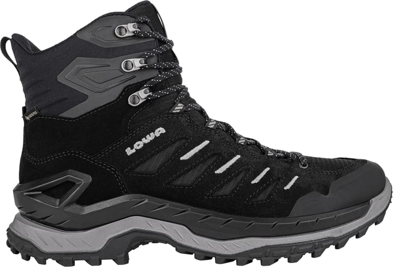 Ботинки мужские LOWA Innovo GTX Mid, Black/Grey – фото 2