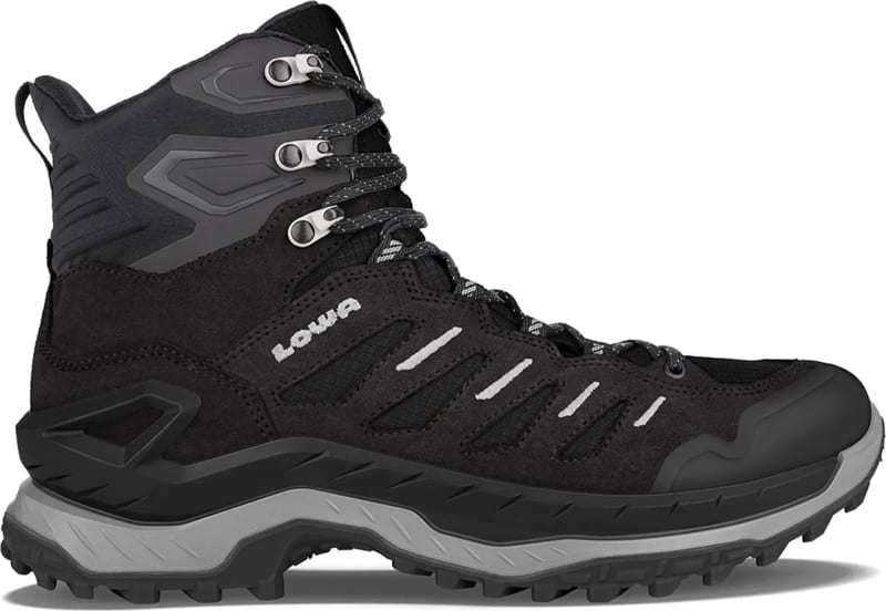 Ботинки мужские LOWA Innovo GTX Mid, Black/Grey – фото 1