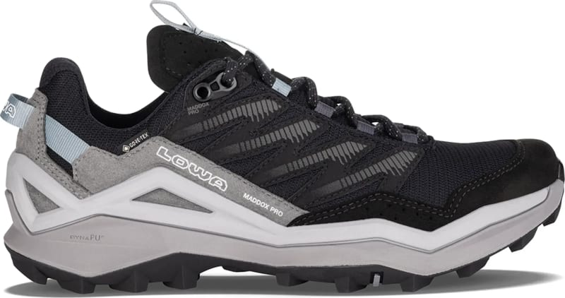 Кроссовки мужские LOWA Maddox Pro GTX Lo, Black/Grey – фото 1