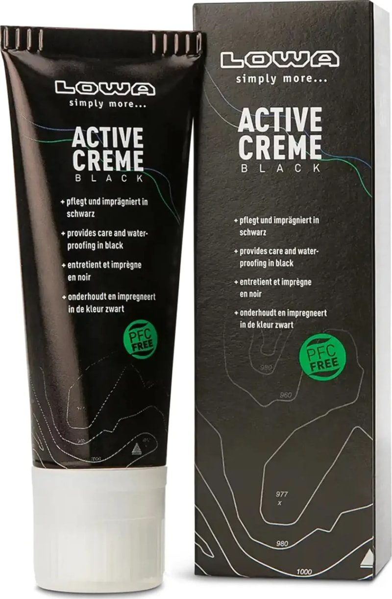 Крем для взуття LOWA Active Creme 75 мл, Чорний – фото 1