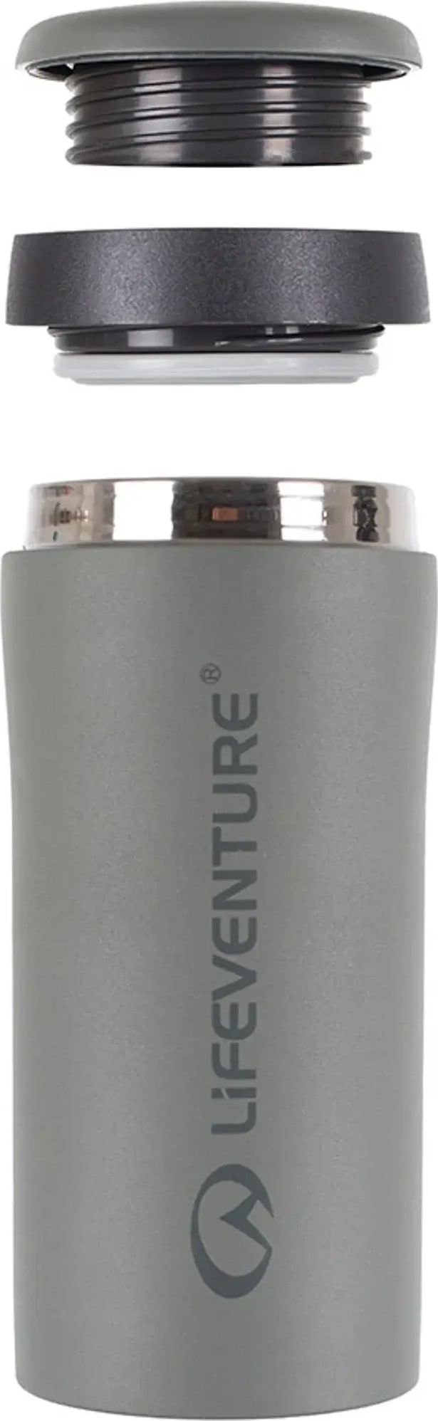 Термокухоль Lifeventure Thermal Mug, Matt Grey – фото 2