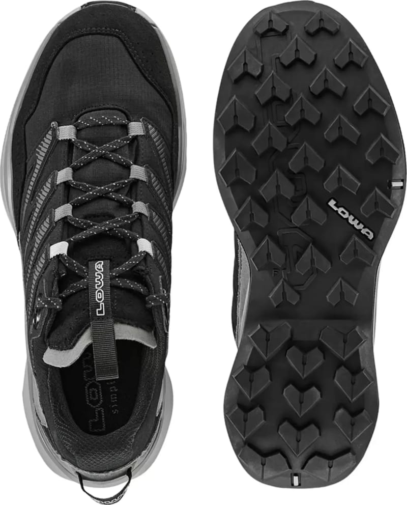 Кроссовки мужские LOWA Maddox Pro GTX Lo Wide, Black/Grey – фото 3