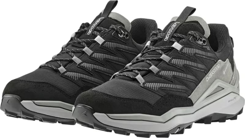 Кроссовки мужские LOWA Maddox Pro GTX Lo Wide, Black/Grey – фото 2