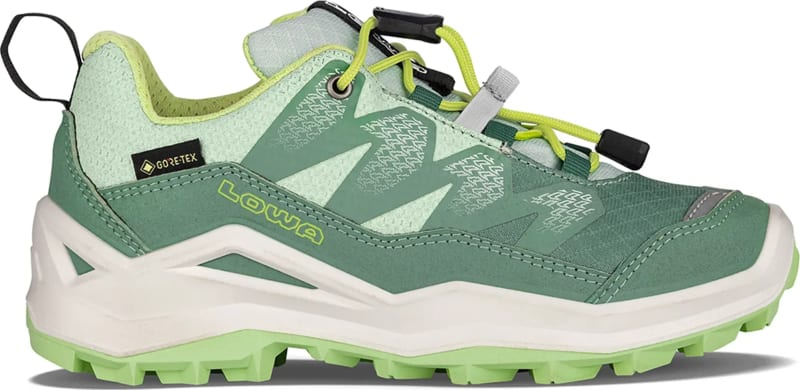 Кроссовки детские LOWA Maddox Pro GTX Lo, Smoke Green/Milk Green – фото 1