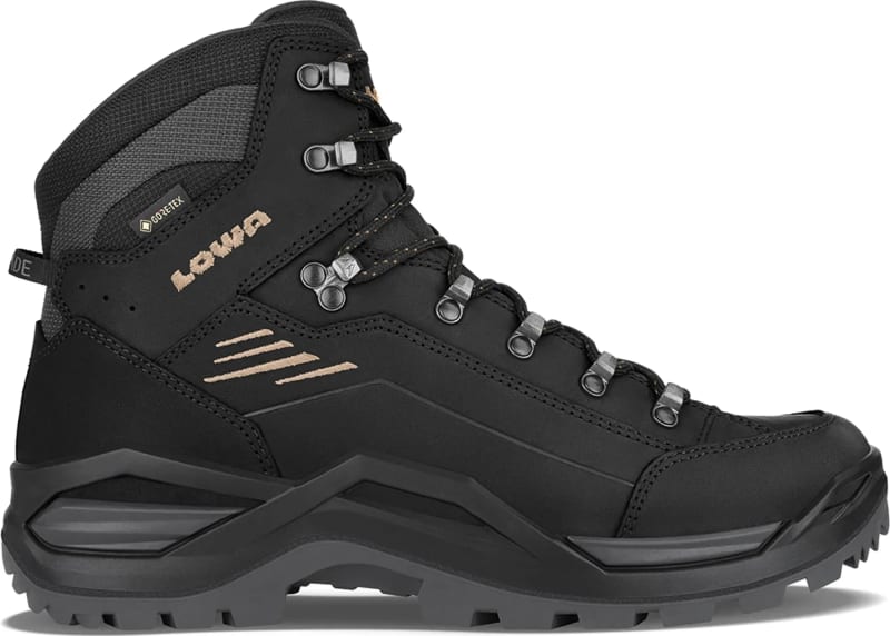 Черевики чоловічі LOWA Renegade Evo GTX Mid, Black/Dune – фото 1