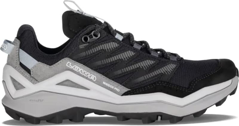 Кроссовки мужские LOWA Maddox Pro GTX Lo Wide, Black/Grey – фото 1