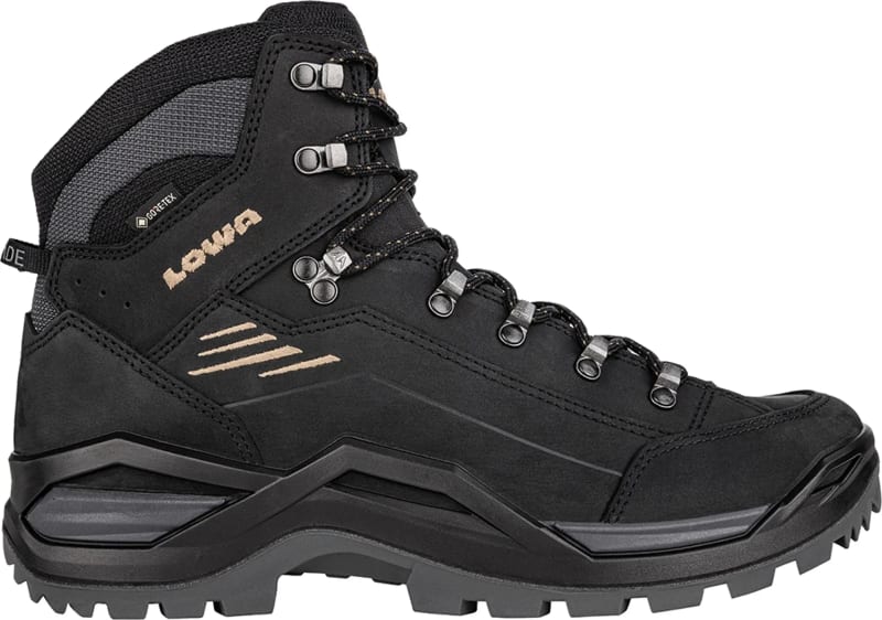 Черевики чоловічі LOWA Renegade Evo GTX Mid, Black/Dune – фото 2