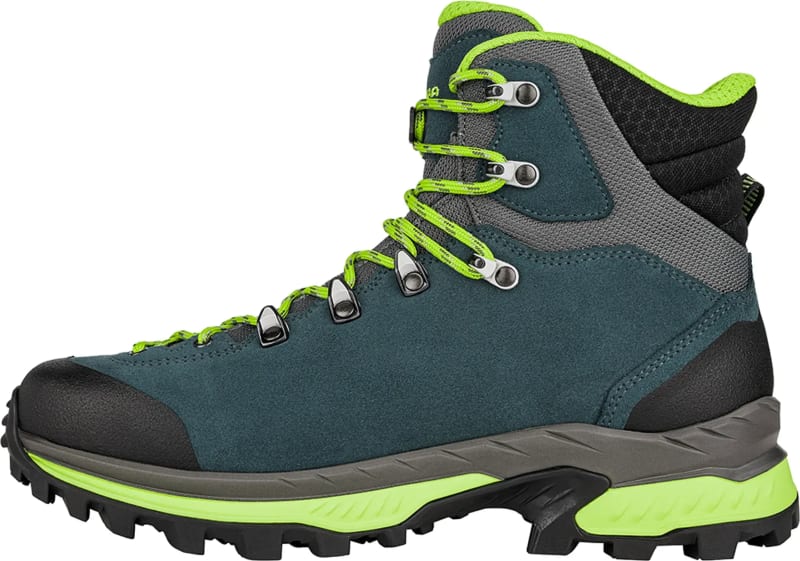 Ботинки мужские LOWA Randir GTX Mid, Blue/Lime – фото 3