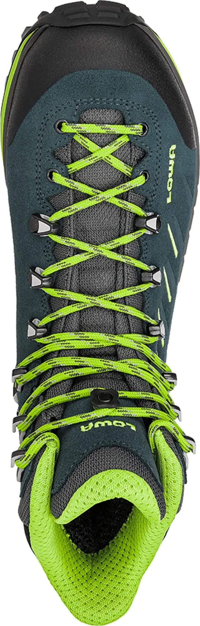 Ботинки мужские LOWA Randir GTX Mid, Blue/Lime – фото 5
