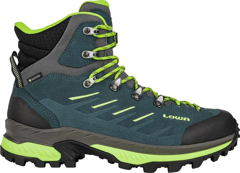 Ботинки мужские LOWA Randir GTX Mid, Blue/Lime – фото 1