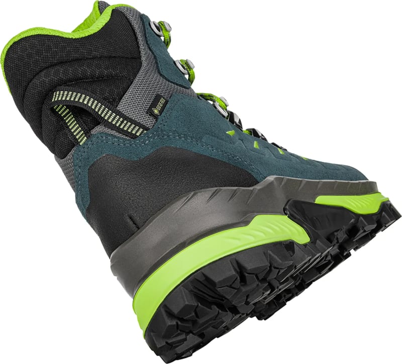Ботинки мужские LOWA Randir GTX Mid, Blue/Lime – фото 4