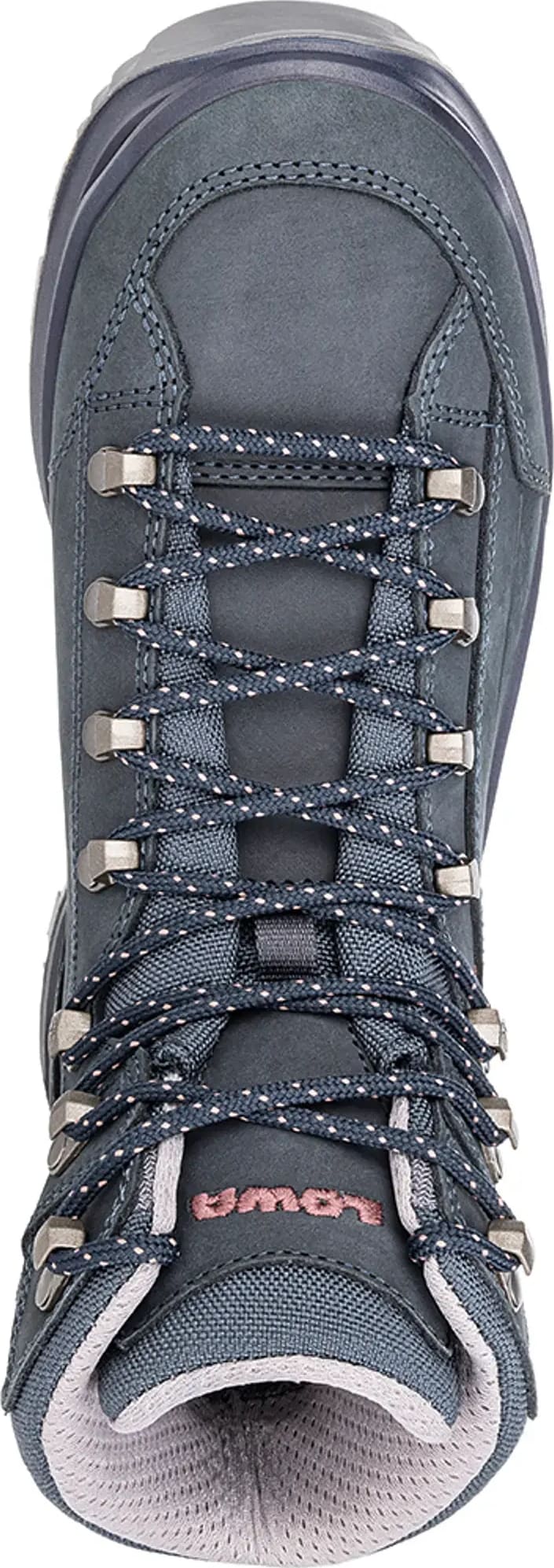 Ботинки женские LOWA Renegade Evo GTX Mid, Steel Blue/Old Rose – фото 6