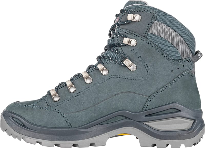 Ботинки женские LOWA Renegade Evo GTX Mid, Steel Blue/Old Rose – фото 4