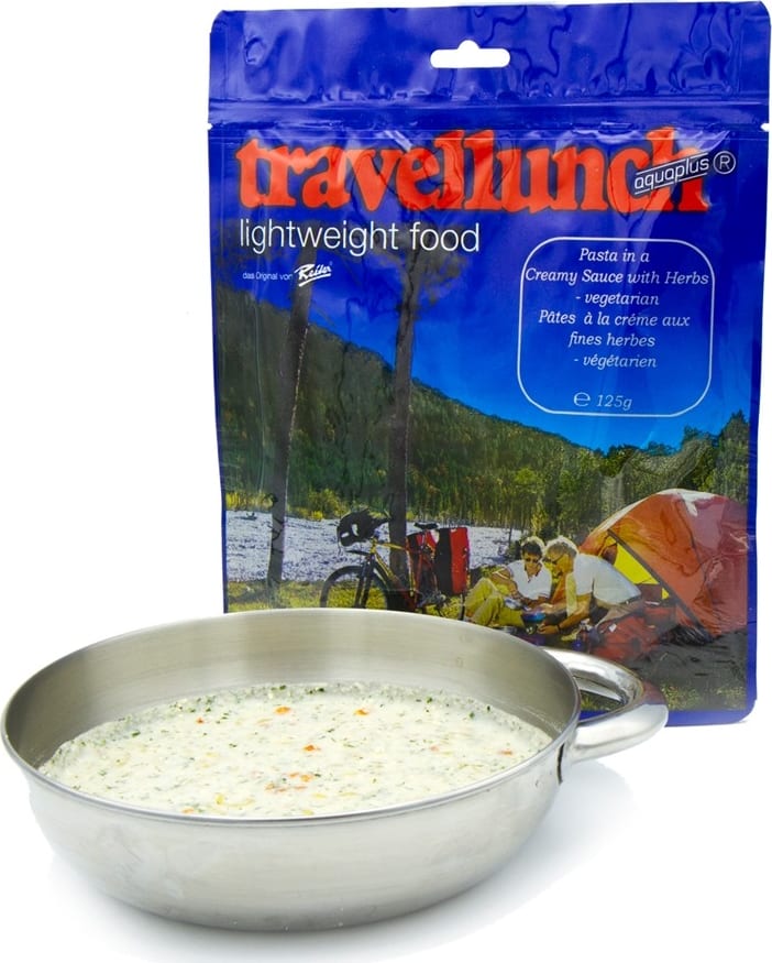 Сублимированное блюдо Travellunch Паста в сливочном соусе с травами 125 г – фото 2