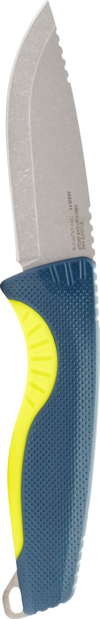 Ніж SOG Aegis FX Indigo/Acid Yellow (SOG 17-41-01-41) – фото 1