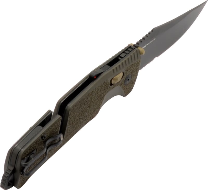 Ніж складаний SOG Trident AT Olive Drab Partially Serrated (SOG 11-12-11-41) – фото 3