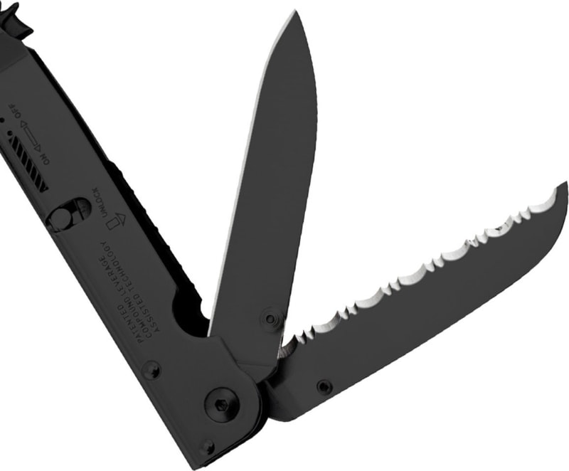 Мультитул SOG PowerAssist, Black Oxide, нейлоновий чохол (SOG B66N-CP) – фото 6