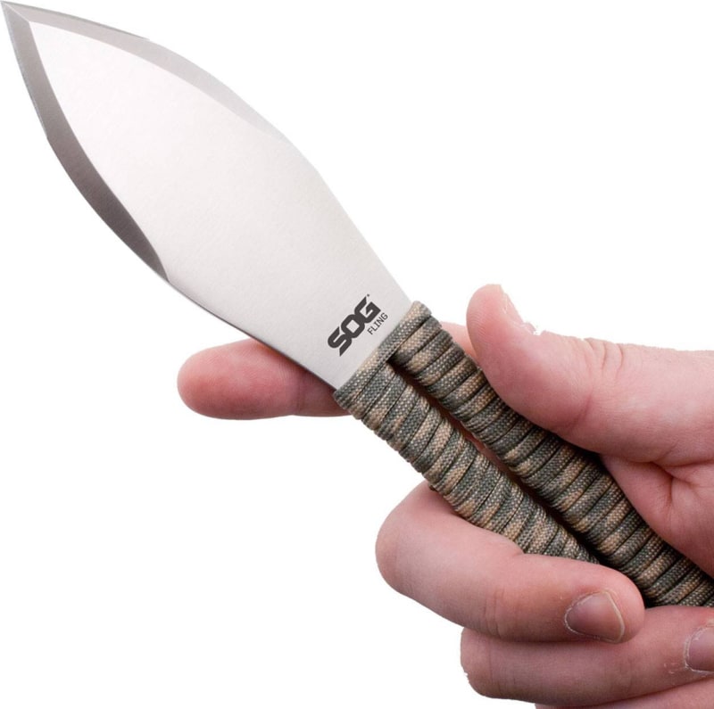 Набір ножів для метання SOG Fling Satin (SOG FX41N-CP) – фото 3