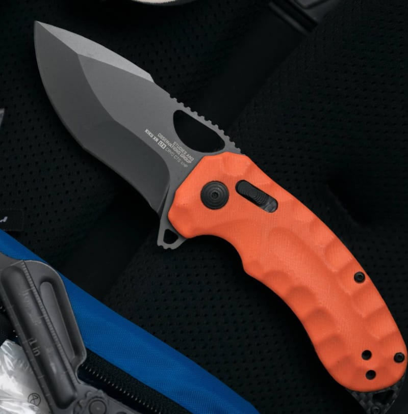 Ніж складаний SOG Kiku XR LTE Orange (SOG 12-27-03-57) – фото 2