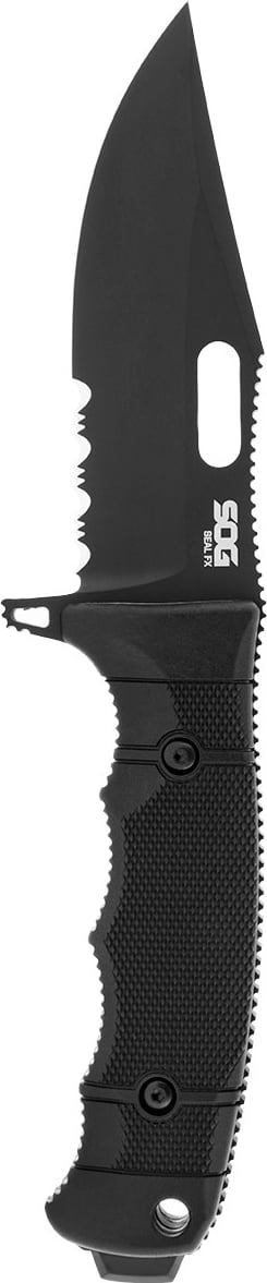 Ніж SOG SEAL FX Black Partially Serrated (SOG 17-21-01-57) – фото 1