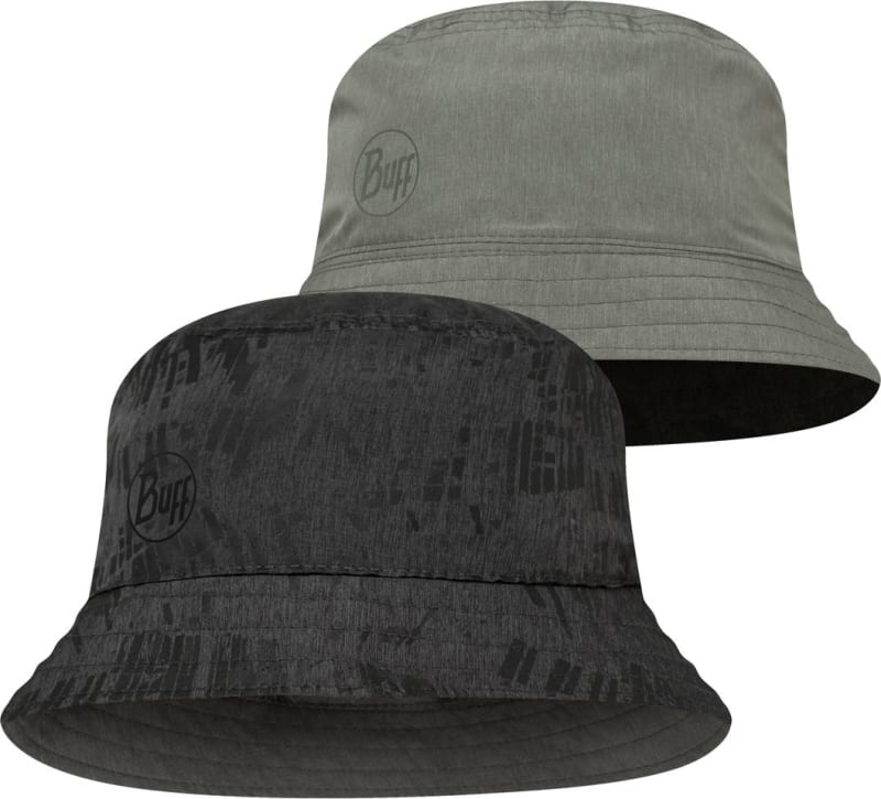 Панама Buff Bucket, Gline – Чорний (Gline Black-Grey) – фото 1