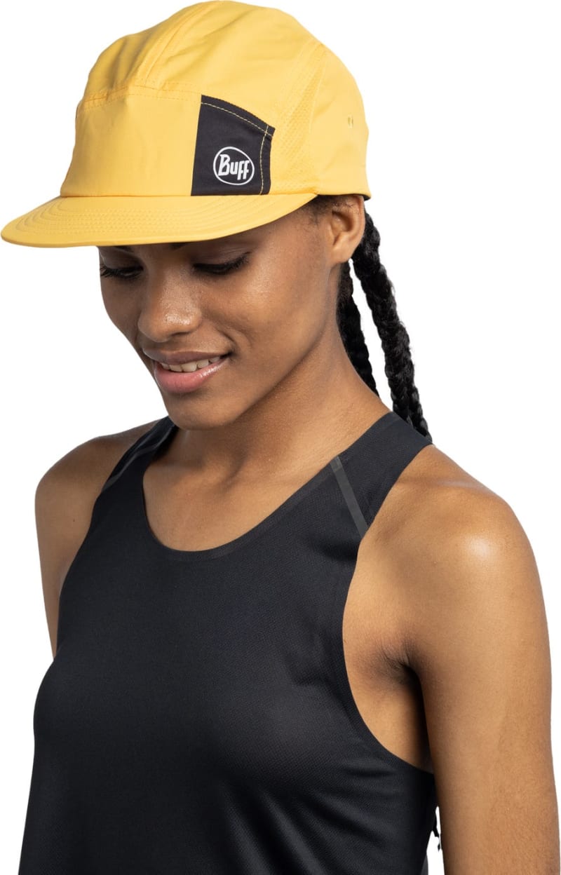 Кепка Buff 5 Panel Go, Logo – Жовтий (Logo Yellow) – фото 2