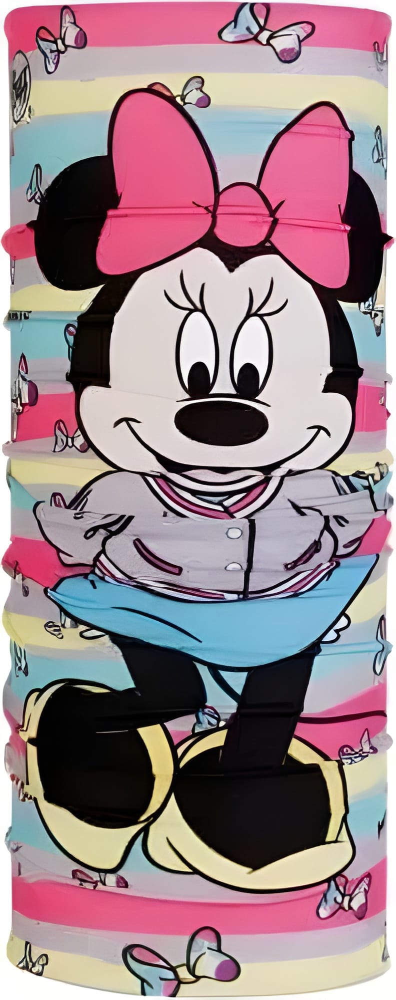 Бафф дитячий Buff Original EcoStretch Kids, Minnie – Рожевий (Minnie Stripes Multi) – фото 1
