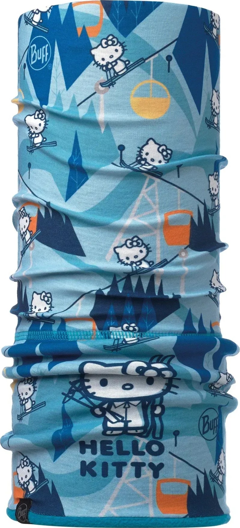 Бафф дитячий Buff Polar Kids, Hello Kitty Ski Day Turquoise – фото 1
