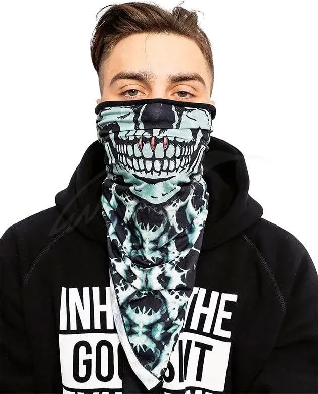 Бандана Buff Polar, Sinister Black/Black – фото 1
