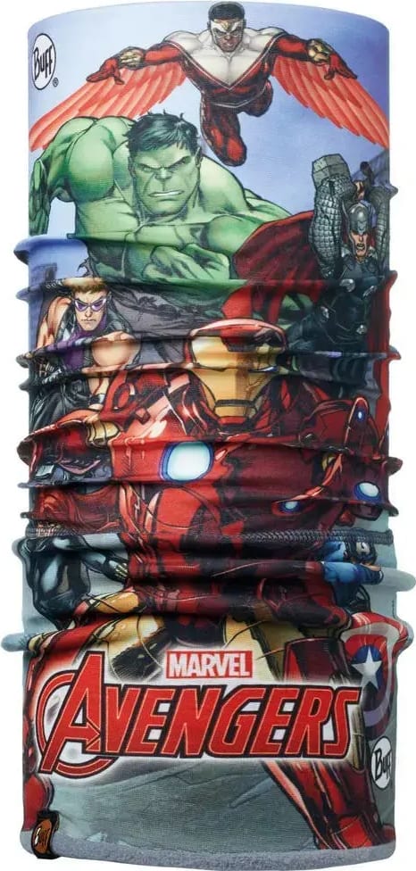 Бафф дитячий Buff Polar Junior, Superheroes – Червоний (Superheroes Avengers Time Multi) – фото 1