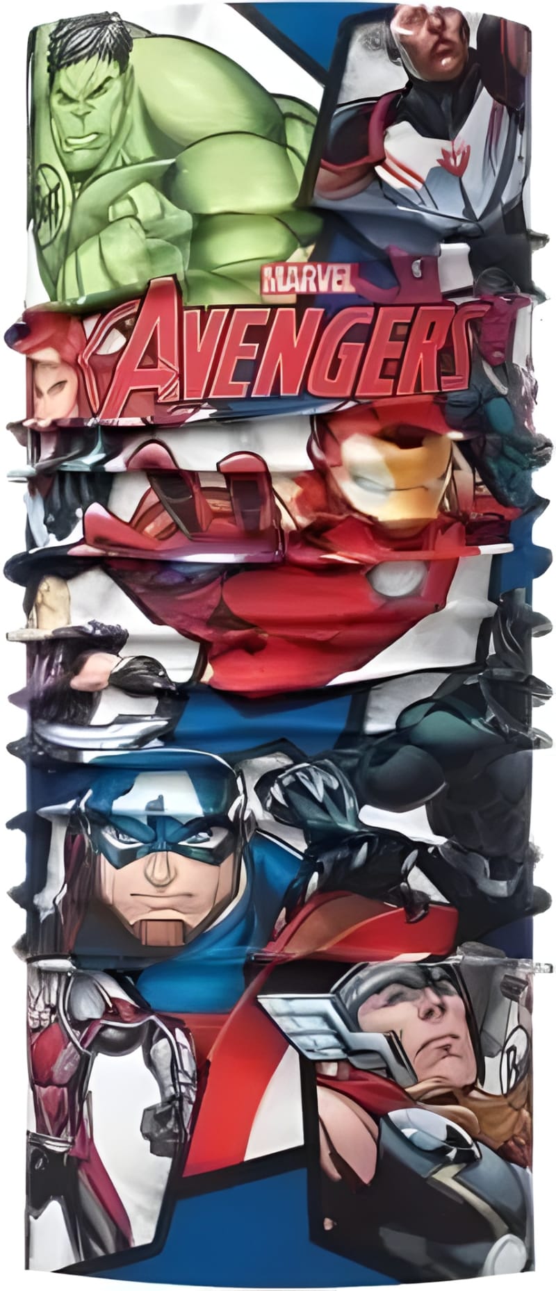 Бафф дитячий Buff Original EcoStretch Kids, Superheroes – Червоний (Superheroes Avengers Time Multi) – фото 1