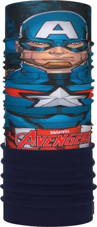 Бафф дитячий Buff Polar Junior, Superheroes – Темно-синій (Superheroes Captain America) – фото 1
