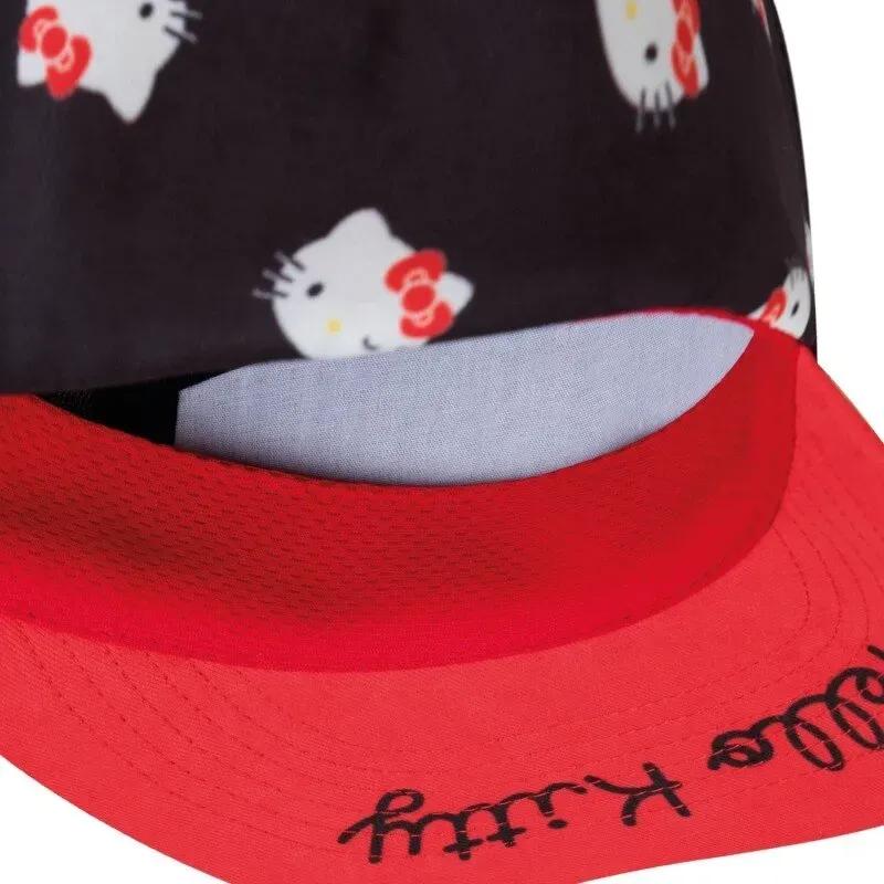 Кепка дитяча Buff 5 Panel, Hello – Чорний (Hello Kitty Poses Black) – фото 4