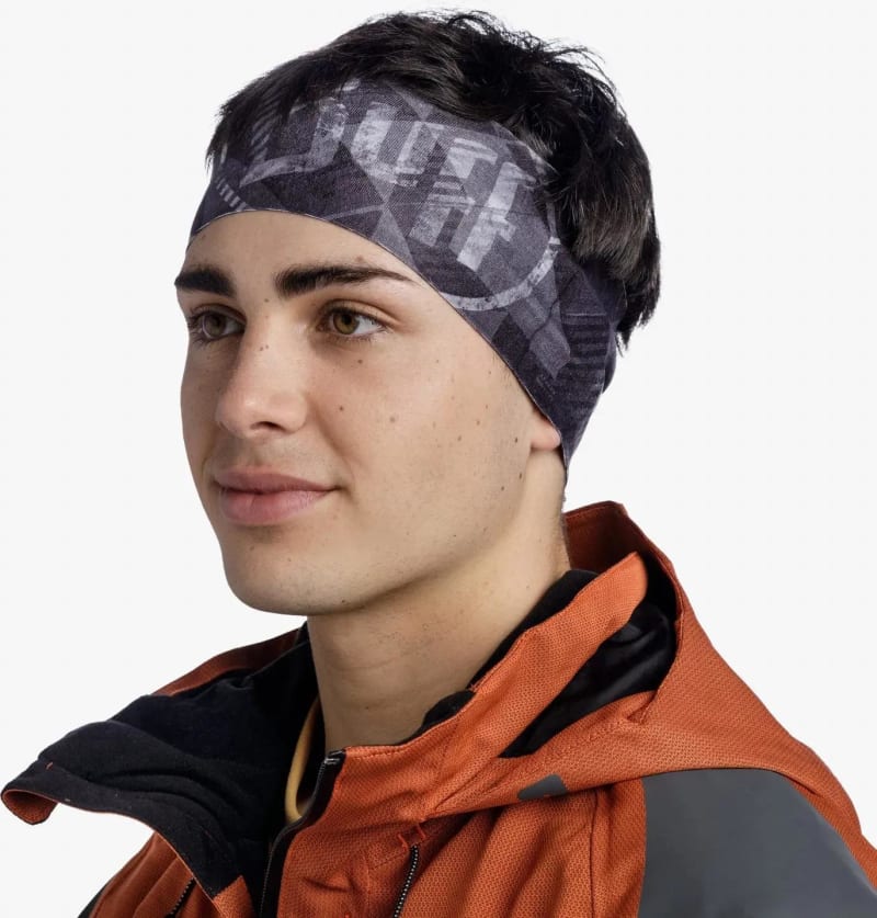 Пов'язка на голову Buff ThermoNet, Bardeen Micor Graphite – фото 3