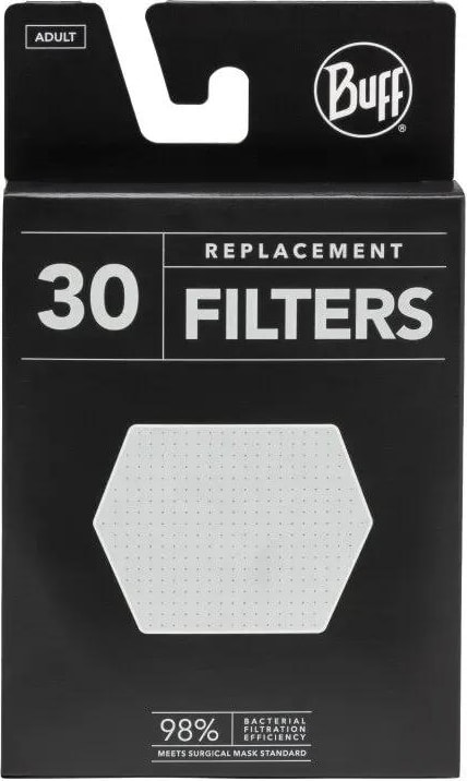 Фільтри змінні Buff Filter Mask, Filter – Білий (Filter 30 Adult) – фото 1