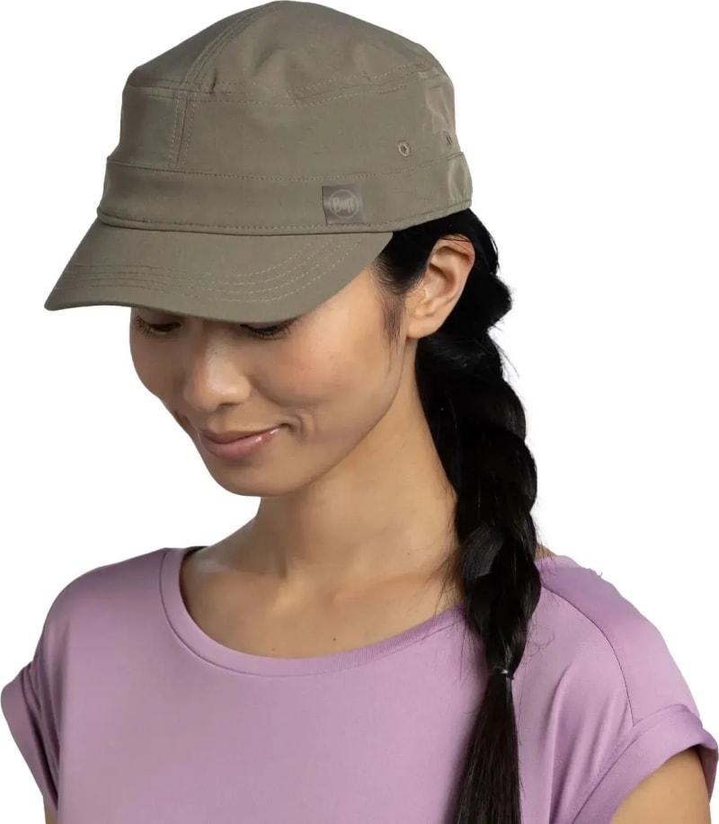 Кепка Buff Military, Solid – Хакі (Solid Tundra Khaki) – фото 3