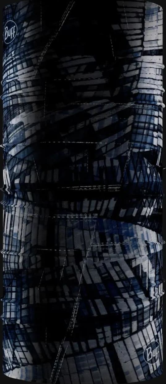 Бафф Buff CoolNet UV, Reflective – Синій (Reflective Gline Multi) – фото 2