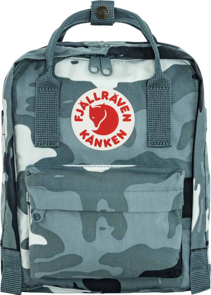 Рюкзак Fjallraven Kanken Graphics Mini, Nimbus Blue/Hidden Animals – фото 2