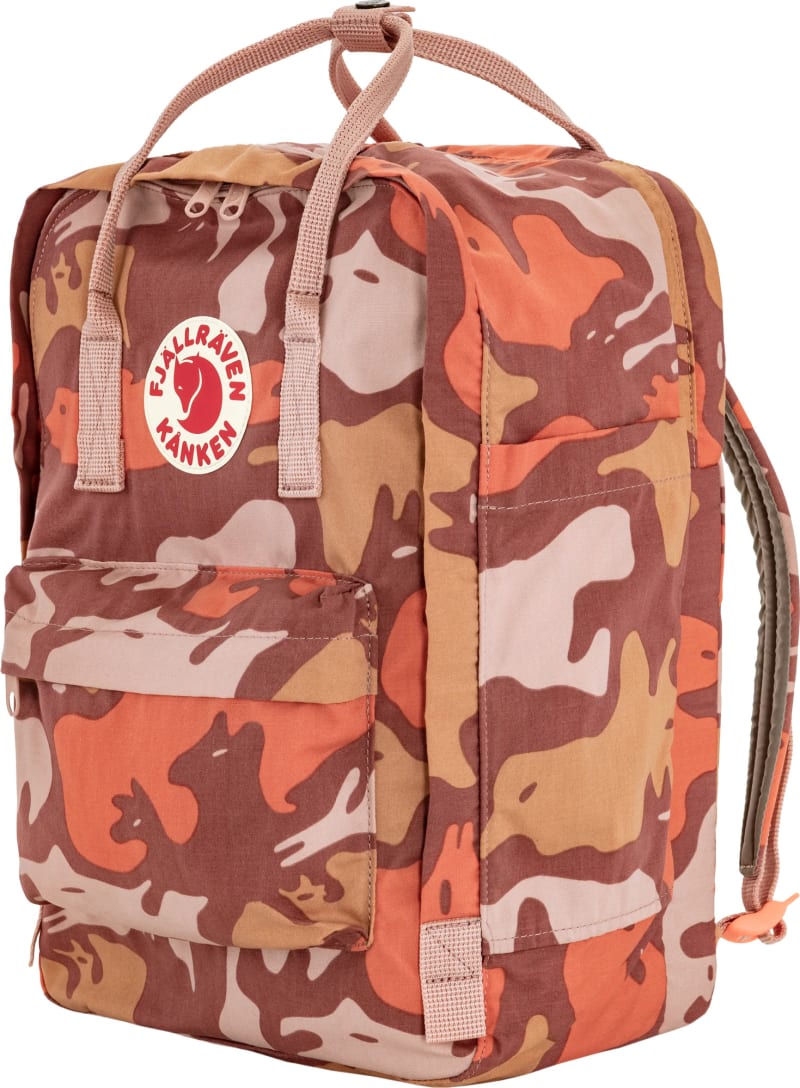 Рюкзак Fjallraven Kanken Graphics Laptop 15", Chalk Rose/Hidden Animals – фото 3