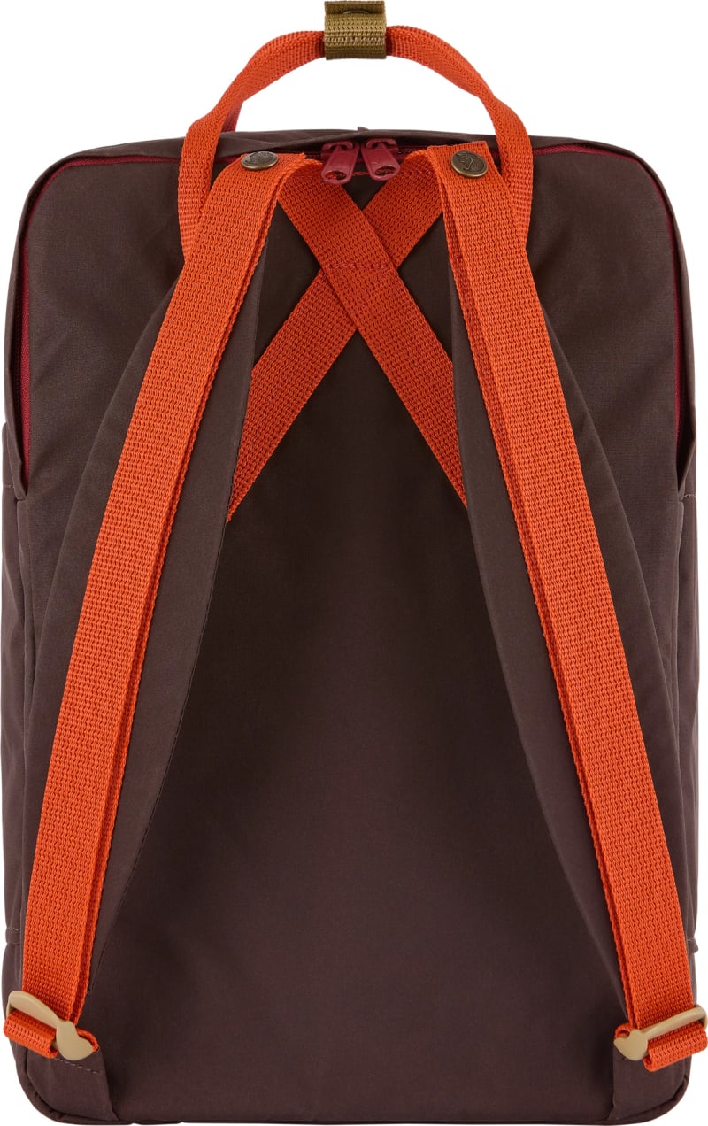 Рюкзак Fjallraven Kanken Koncept Laptop 15", Black Oak/Rowan Red – фото 2