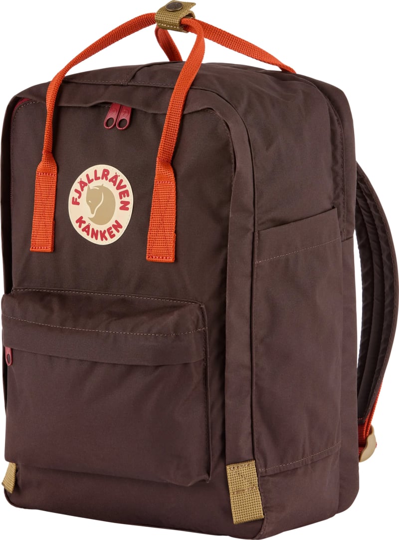 Рюкзак Fjallraven Kanken Koncept Laptop 15", Black Oak/Rowan Red – фото 3