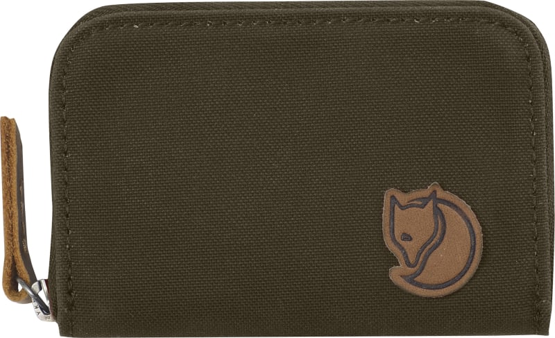Картхолдер Fjallraven Zip Card Holder, Dark Olive – фото 1