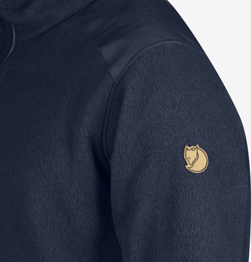 Флисовая кофта мужская Fjallraven Sten, Темно-синяя – фото 4
