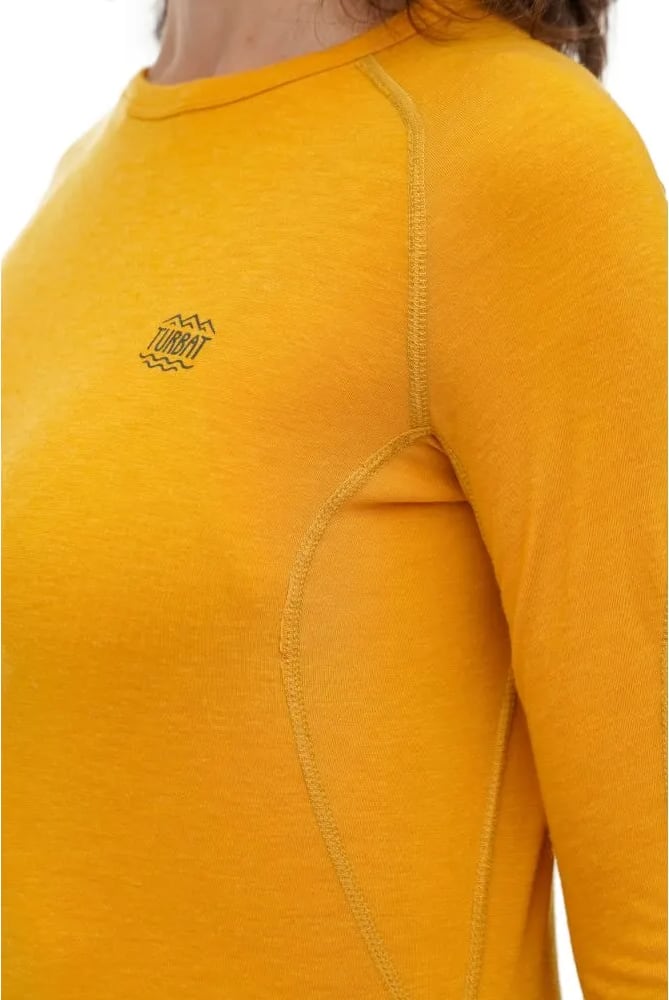Термофутболка Turbat Retezat Top Wms – Golden yellow — фото 4