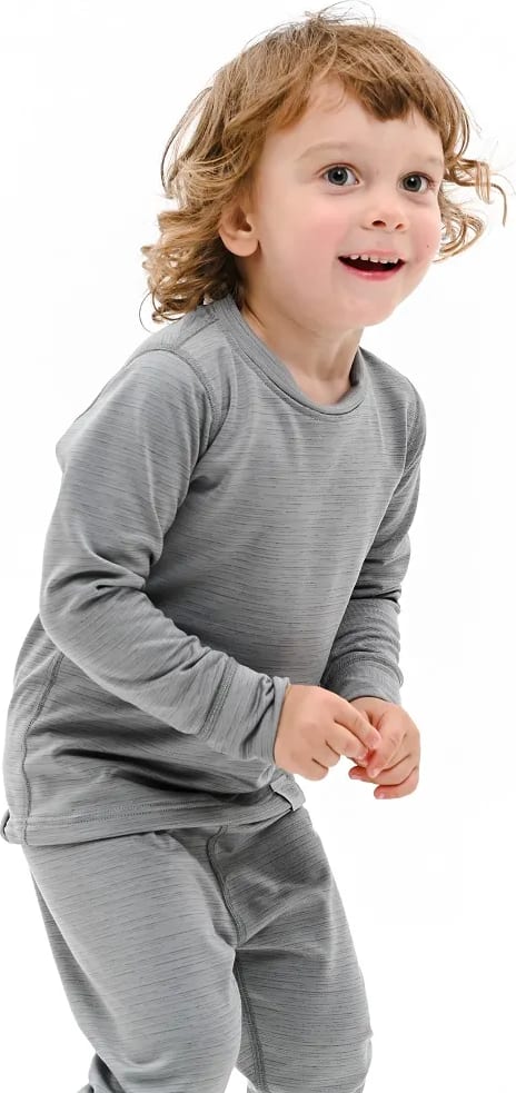 Термофутболка Turbat Yeti Top Kids — Cloudburst grey — фото 1