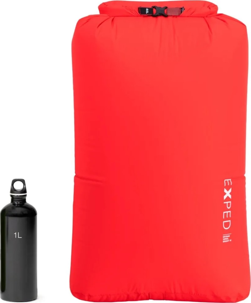Гермомішок Exped Drybag Versa Bright 40, 40 л – Chili — фото 1
