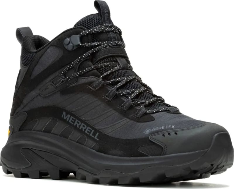 Черевики Merrell Moab Speed 2 Mid GTX Mns — Чорний — фото 1
